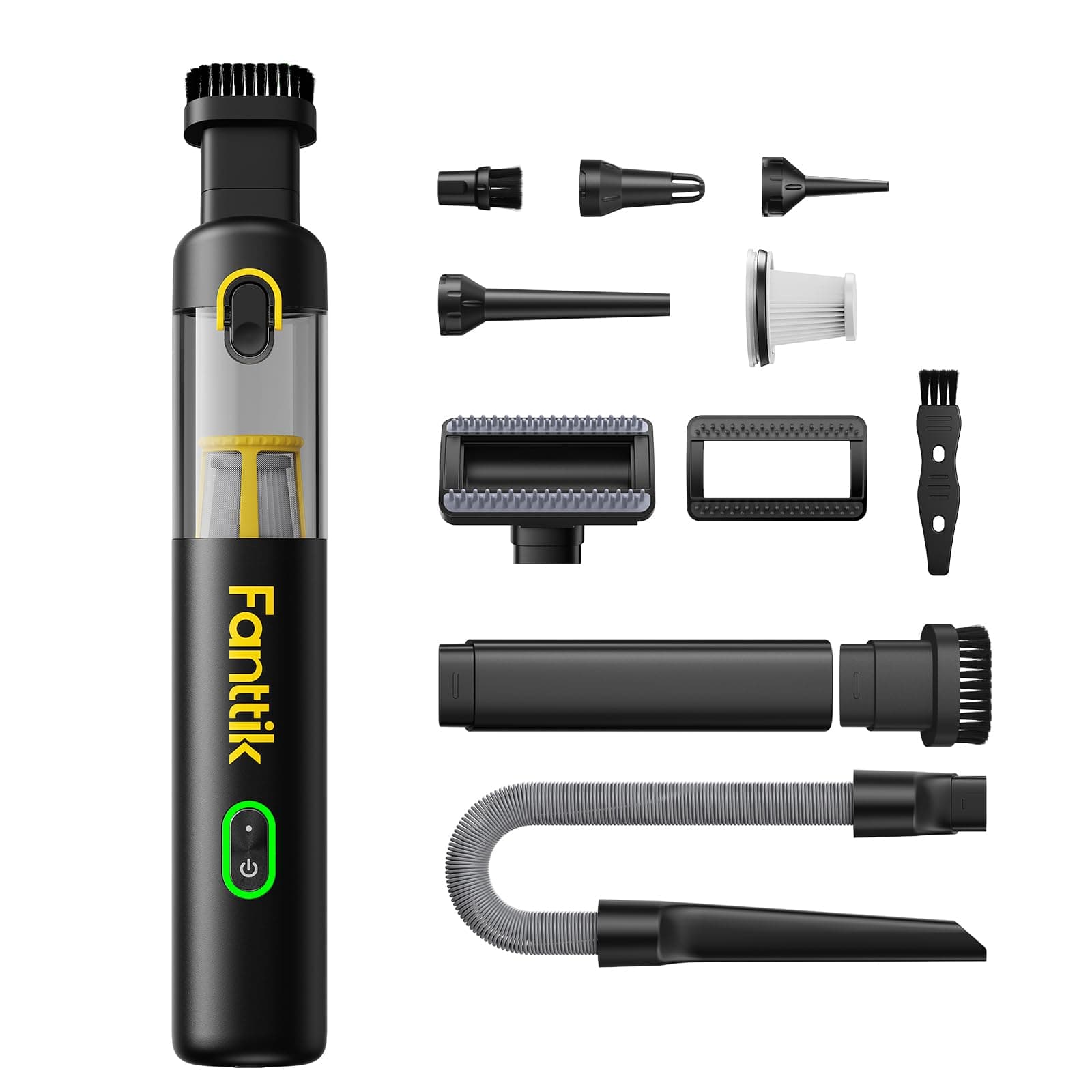 Fanttik Slim V8 APEX Cordless Car Vacuum (Black)