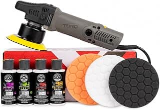 Chemical Guys TORQX Polisher Kit (9-Piece with Pads & Polishes)