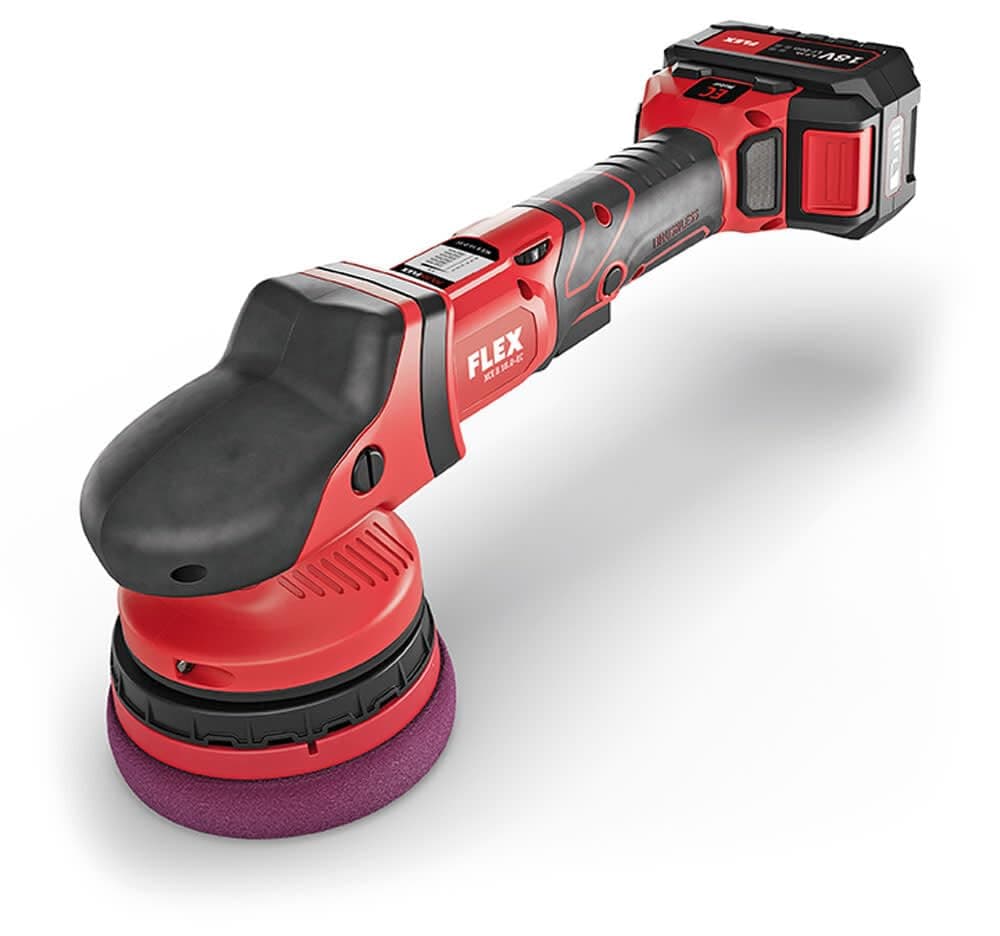FLEX XCE 8-125 18.0-EC Cordless Forced Rotation Polisher Set