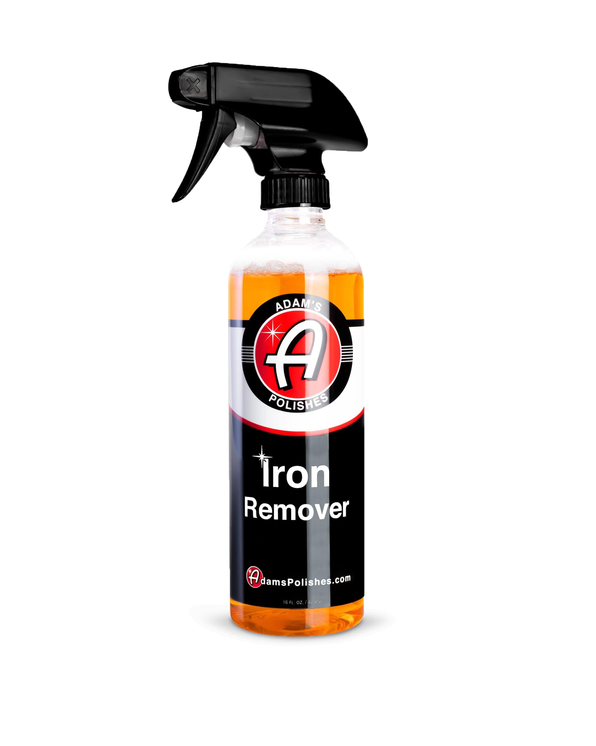 Adam's Iron Remover (16oz) - Iron Out Fallout & Stop Rust Remover Spray for Car Detailing Removes Iron Particles in Auto Paint, Wheels, Motorcycle, RV & Boat - Use Before Clay Bar, Wax or Car Wash 16 fl. oz