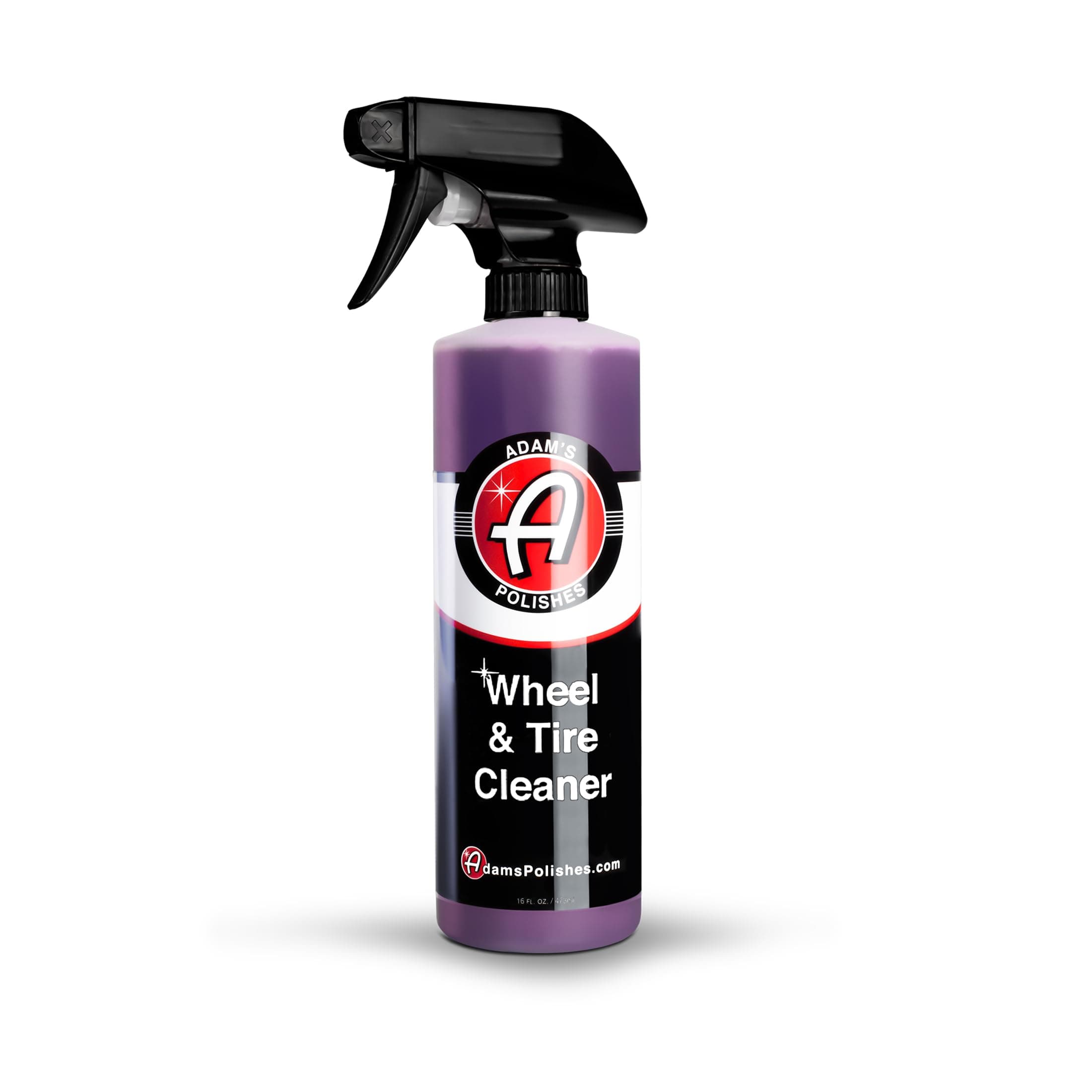Adam's Polishes Wheel & Tire Cleaner 16oz - Professional All in One Car Wash Wheel Well Cleaning Spray for Car Detailing | Safe On Most Rim Finishes 16 fl. oz