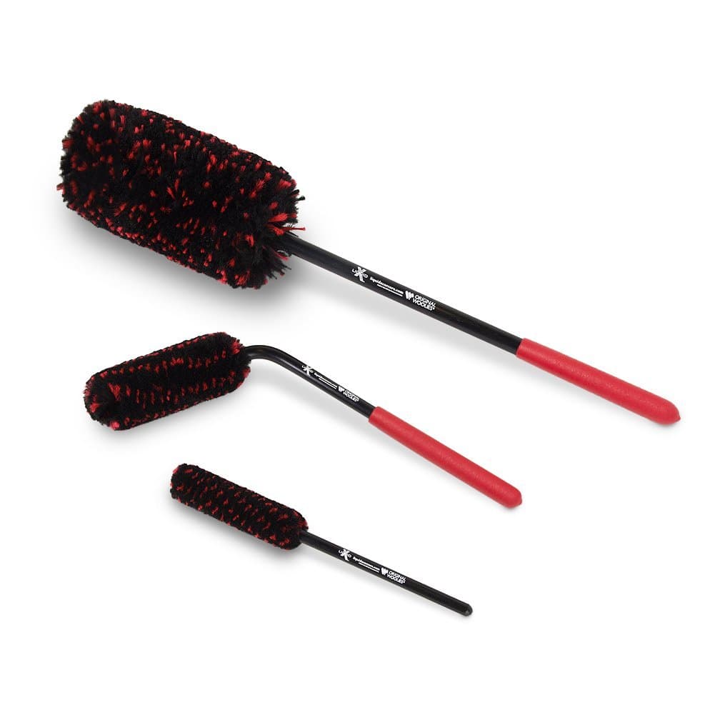 Wheel Woolies 3-Piece Brush Kit (Liquid X)
