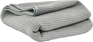 Chemical Guys Waffle Weave Gray Matter Drying Towel (25x36)
