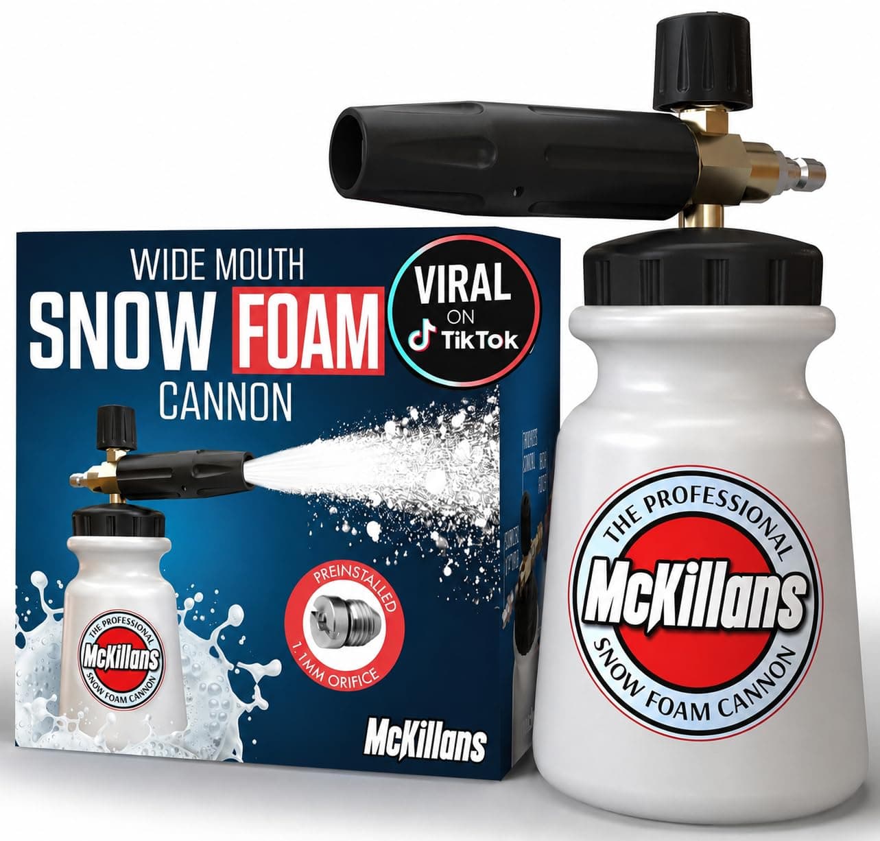 McKillans Wide Mouth Foam Cannon