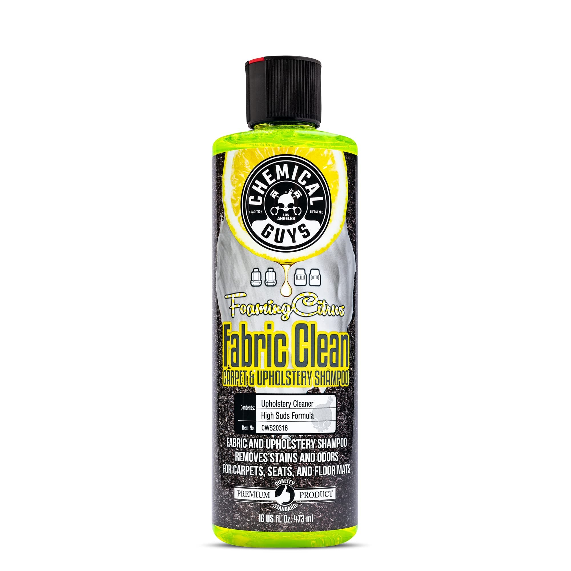 Chemical Guys Foaming Citrus Fabric Clean (16 oz)