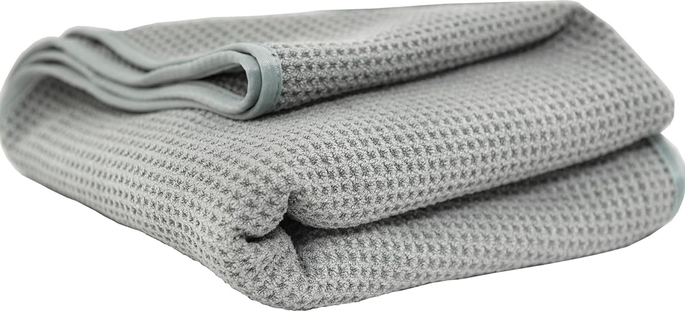 Chemical Guys Waffle Weave Gray Matter Drying Towel (25x36)