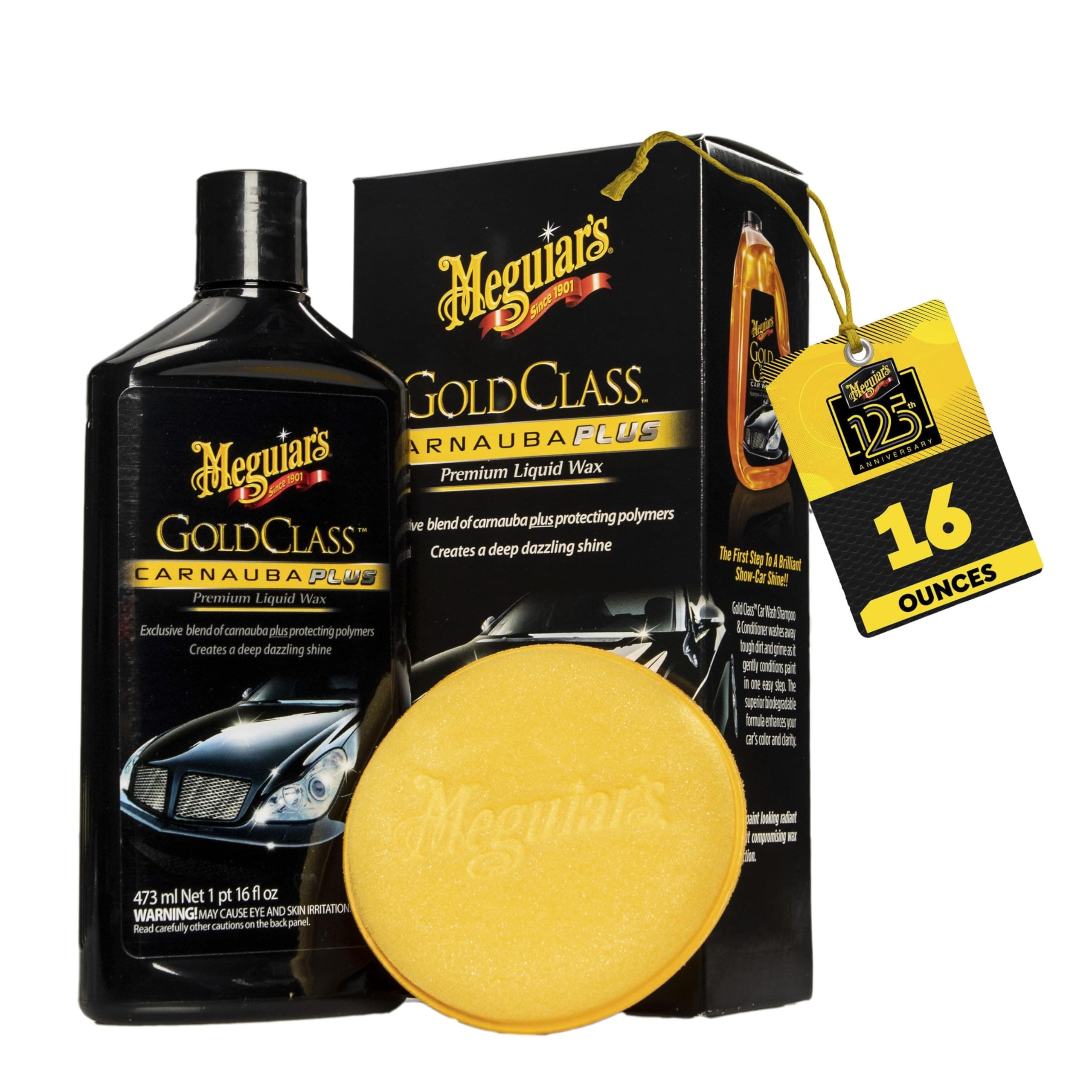 Meguiar's Gold Class Carnauba Plus Liquid Wax (16 oz)